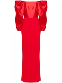 Solace London платье макси от Мелины, красный