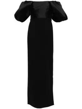 Solace London платье макси Sian с открытыми плечами, черный
