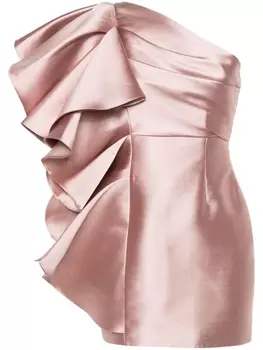 Solace London платье мини The Rio, розовый