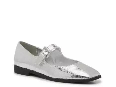 Solanna Mary Jane Steve Madden, Silver Metallic