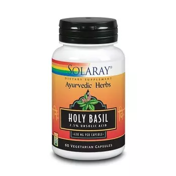 Solaray Холли Базилик 450 мг 60 капсул