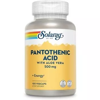 Solaray Пантотеновая кислота 500 мг