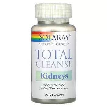 Solaray Total Cleanse Почки, 60 растительных капсул