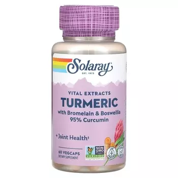 Solaray Vital Extracts 60 растительных капсул