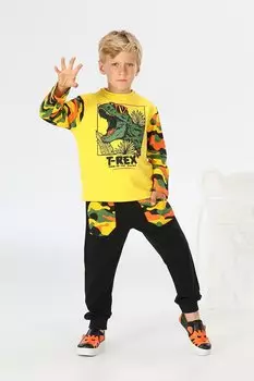 Солдатский спортивный костюм тираннозавра LupiaKids