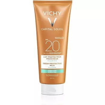 Soleil Увлажняющее молочко SPF20 300мл, Vichy