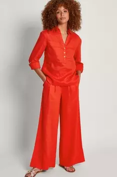 Соленые брюки с широкими штанинами Monsoon, оранжевый