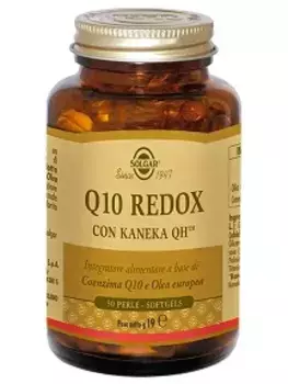 Solgar Q10 Redox 50 жемчужин для здоровья сердечно-сосудистой системы