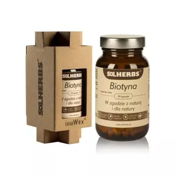 Solherbs, Биотин, 90 капс.