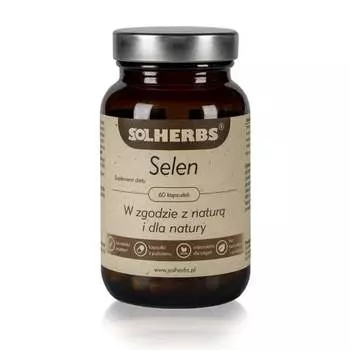 Solherbs, Селен 60 капсул