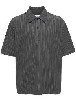 SOLID HOMME рубашка с махровым воротником, серый