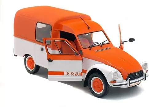 Solido Citroen Acadiane Acaspot Белый Оранжевый 1:18 1800404
