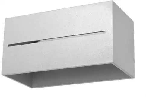 SOLLUX настенный светильник "LOBO", 2 лампочки, лампа G9 | без лампочки, верх светится SOLLUX lighting Высота: 10 см, серый