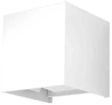 SOLLUX настенный светильник "LUCA", 1 лампочка, светодиодный модуль | Прочно встроенный светодиод, регулировка светового потока SOLLUX lighting Высота: 10 см, белый