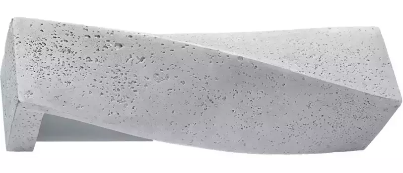 SOLLUX освещение настенный светильник "SIGMA", 2 лампочки, лампа E27 | без лампочки, верх светится SOLLUX lighting Высота: 14 см, серый