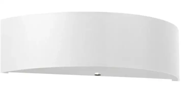 SOLLUX освещение настенный светильник "СКАЛА", 2 лампочки, лампа E27 | без лампочки, верх светится SOLLUX lighting Высота: 12 см, белый