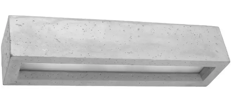 SOLLUX освещение настенный светильник "VEGA", 2 лампочки, лампа E27 | без лампочки, верх светится SOLLUX lighting Высота: 10 см, серый