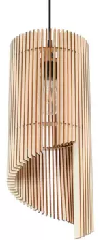 SOLLUX освещение подвесной светильник "ALEXIA", 1 лампочка, лампа E27 | без лампы, слякотный режим SOLLUX lighting Высота: 120 см, цвет Naturholz