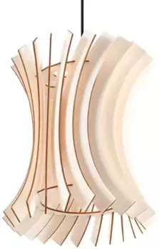 SOLLUX освещение подвесной светильник "ORIANA", 1 лампочка, лампочка E27 | без лампы, слякотный режим SOLLUX lighting Высота: 107 см, цвет Naturholz