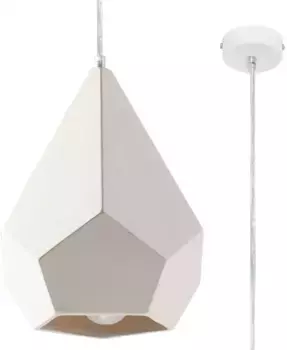 SOLLUX освещение подвесной светильник "PAVLUS", 1 лампочка, лампа E27 | без лампы, слякотный режим SOLLUX lighting Высота: 135 см, белый