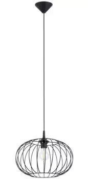 SOLLUX освещение подвесной светильник "TSUNO", 1 лампочка, лампочка E27 | без лампочек, распределенный свет SOLLUX lighting Высота: 86 см, черный