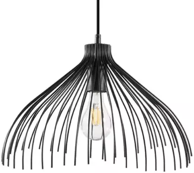SOLLUX освещение подвесной светильник "UMB", 1 лампочка, лампа E27 | без лампы, слякотный режим SOLLUX lighting Высота: 125 см, черный