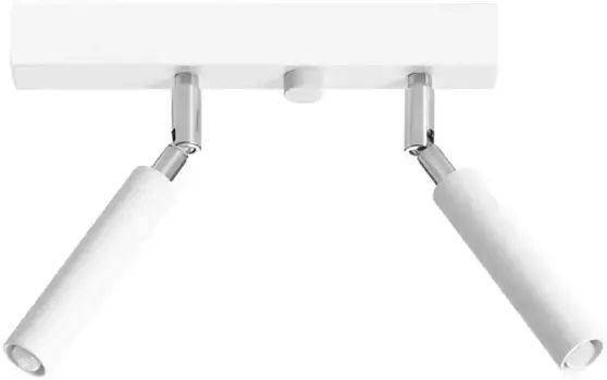 SOLLUX освещение потолочный светильник "EYETECH", 2 лампочки, лампа G9 | без лампочки, подвижный абажур SOLLUX lighting Высота: 20 см, белый