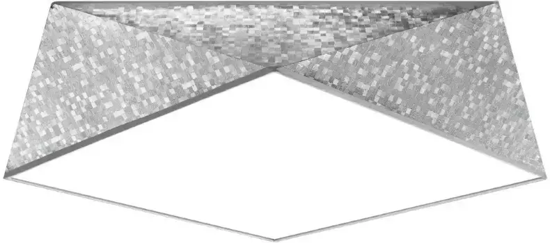 SOLLUX освещение потолочный светильник "HEXA", 3 лампочки, лампа E27 | без лампочек, свет распространяется вниз SOLLUX lighting Высота: 15 см, цвет Silber