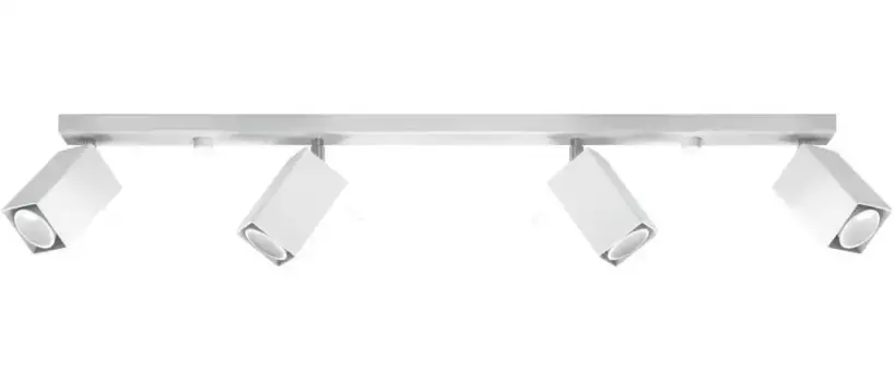 SOLLUX освещение потолочный светильник "MERIDA", 4 лампочки, лампа GU10 | без лампочки, подвижный абажур SOLLUX lighting Высота: 16 см, белый