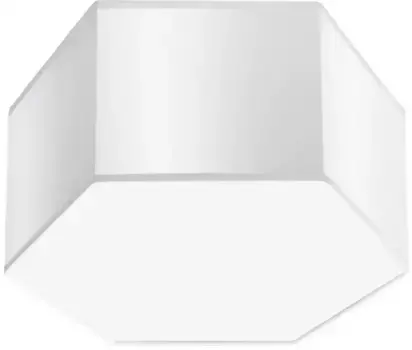 SOLLUX освещение потолочный светильник "SUNDE", 2 лампочки, лампа E27 | без лампочек, распределенный свет SOLLUX lighting Высота: 15,5 см, белый