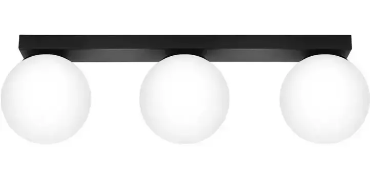 SOLLUX освещение потолочный светильник "YOLI", 3 лампочки, лампа G9 | без лампочек, распределенный свет SOLLUX lighting Высота: 14,5 см, черный