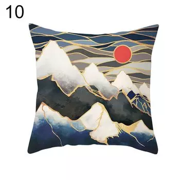Солнце Луна Лес Горный Пейзаж Пледы Подушки Чехлы Для Домашнего Дивана Декор-10 Stuttg