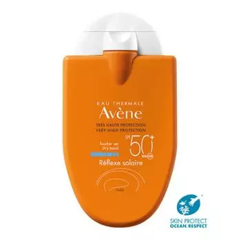 Солнцезащитная эмульсия Avene Sol Reflexe SPF50 для чувствительной лица и шеи, 30 мл