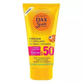 Солнцезащитная эмульсия для детей и младенцев, SPF 50, 50 мл Dax Sun