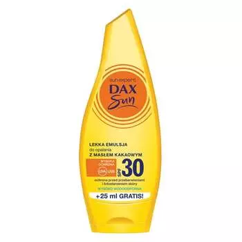 Солнцезащитная эмульсия с маслом какао, SPF 30, 175 мл Dax Sun