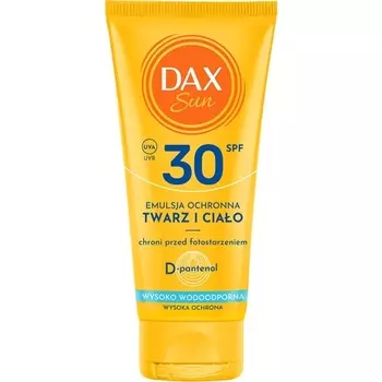 Солнцезащитная эмульсия SPF30 для лица и тела 50 мл Dax
