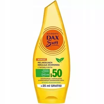 Солнцезащитная эмульсия Spf 50 Матча Чай 175 мл Dax