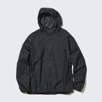 Солнцезащитная куртка Unisex с капюшоном Uniqlo, 09 черный