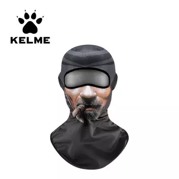 Солнцезащитная маска KELME, ледяной шелк, анти-УФ, дышащее, модное и модное покрытие для лица, защита шеи при езде, солнцезащитная маска от солнца