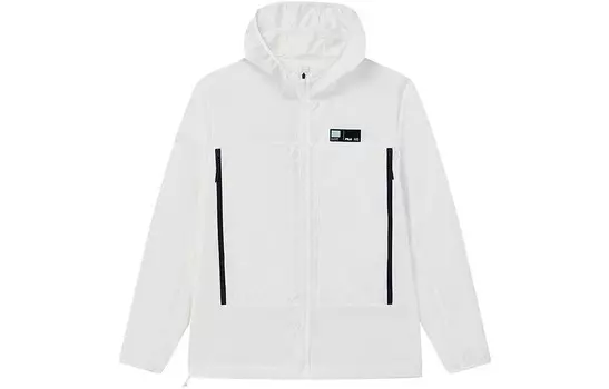 Солнцезащитная мужская одежда белого цвета Fila, цвет Cloud White