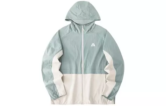 Солнцезащитная одежда унисекс Bean Grey Зеленый/второй серый Anta, серо-зеленый/серый