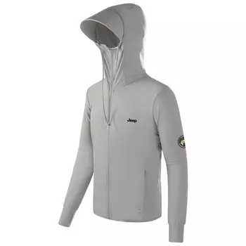 Солнцезащитная одежда унисекс Jeep, цвет Light Silver Gray