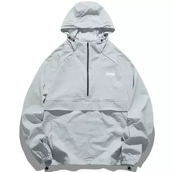 Солнцезащитная одежда унисекс Jeep, светло-серый