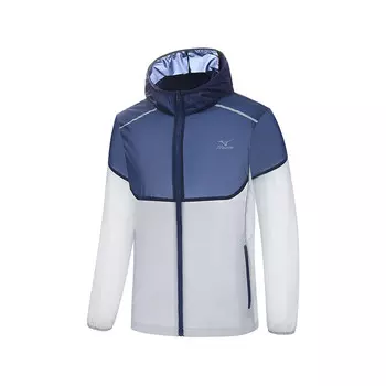 Солнцезащитная одежда унисекс Mizuno, цвет Grass green/royal blue