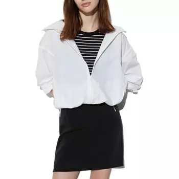 Солнцезащитная одежда женская Clouds белая Uniqlo