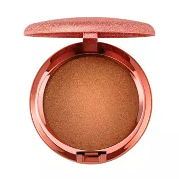 Солнцезащитная пудра со сияющим финишем Skinfinish Sunstruck Matte Bronzer Mac Cosmetics, цвет deep gold