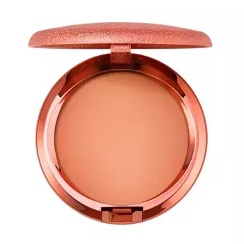 Солнцезащитная пудра со сияющим финишем Skinfinish Sunstruck Matte Bronzer Mac Cosmetics, цвет light golden