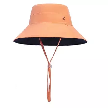 Солнцезащитная шляпа из полиамида для женщин CAMEL, Ginger Yellow/Black