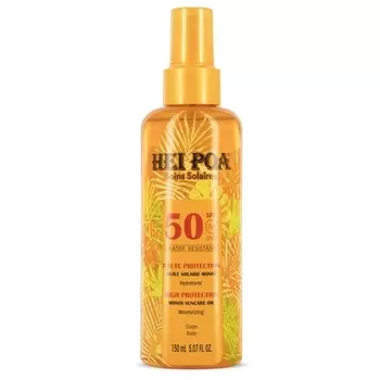Солнцезащитное масло Monoi SPF 50 150мл, Hei Poa
