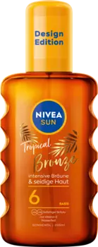 Солнцезащитное масло-спрей тропическая бронза SPF 6 200 мл NIVEA